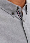 Jack & Jones Chambray Detail Shirt, Chambray Grey