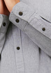 Jack & Jones Chambray Detail Shirt, Chambray Grey