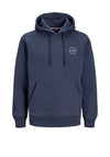 Jack & Jones Shield Hoodie, Seaborne