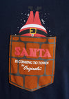 Jack & Jones Pocket Xmas T-Shirt, Desert Sky
