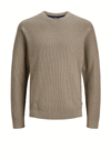 Jack & Jones Arthur Knit Crew Neck Sweater, Brindle