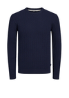 Jack & Jones Arthur Knit Crew Neck Sweater, Maritime Blue