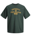 Jack & Jones College T-Shirt, Green Gables