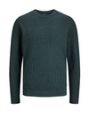 Jack & Jones Arthur Knit Crew Neck Sweater, Green Gables