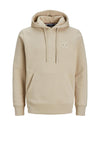 Jack & Jones Shield Hoodie, Fields of Rye