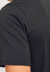 JJ Rebel By Jack & Jones Logo T-Shirt, Black
