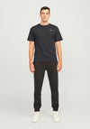 JJ Rebel By Jack & Jones Logo T-Shirt, Black