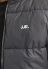 JJ Rebel by Jack & Jones Logo Puffer Jacket, Black
