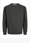 Jack & Jones Logan Crew Neck Sweatshirt, Green