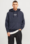 Jack & Jones Axton Hoodie, Night Sky Navy
