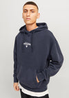 Jack & Jones Axton Hoodie, Night Sky Navy