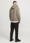 Jack & Jones Axton Hoodie, Walnut Brown
