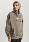 Jack & Jones Axton Hoodie, Walnut Brown