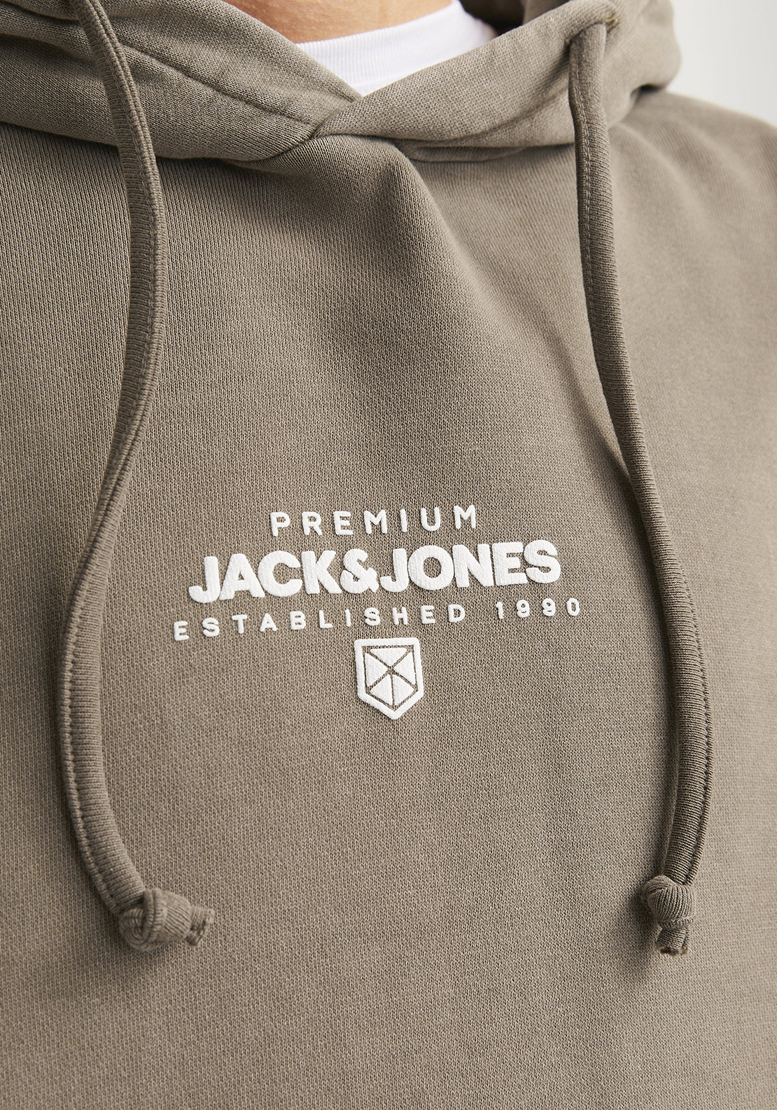 Jack & Jones Axton Hoodie, Walnut Brown