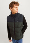 JJ Rebel by Jack & Jones Logo Gilet, Green