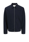 Jack & Jones Ezra Zipped Overshirt, Navy