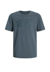Jack & Jones Boy Short Sleeve Logo Tee, Oceanview