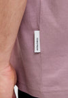 Jack & Jones Tier Front Print T-Shirt, Purple