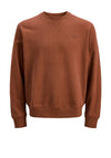 Jack & Jones Mateo Sweatshirt, Brick Red