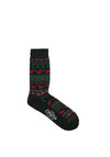 Jack & Jones 3 Pack Reindeer Socks, Black Multi