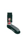 Jack & Jones 3 Pack Snowy Xmas Socks, Black Multi