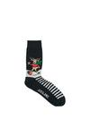 Jack & Jones 3 Pack Snowy Xmas Socks, Black Multi