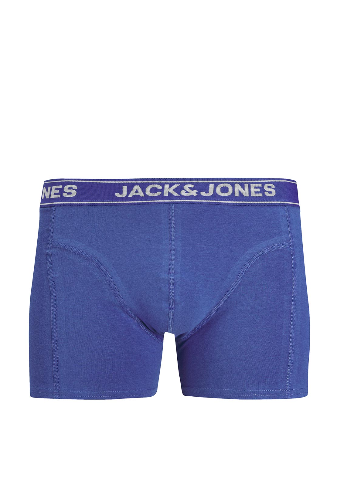 Jack & Jones 3 Pack Cotton Stretch Trunks, Black Multi