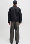Jack & Jones Cord Collar Worker Jacket, Black