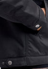 Jack & Jones Cord Collar Worker Jacket, Black