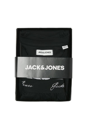 Jack & Jones Clyde Pyjama Gift Set, Black