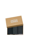 Jack & Jones 3 Pack Sock Giftbox, Dark Blue Multi
