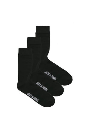 Jack & Jones 3 Pack Socks, Black