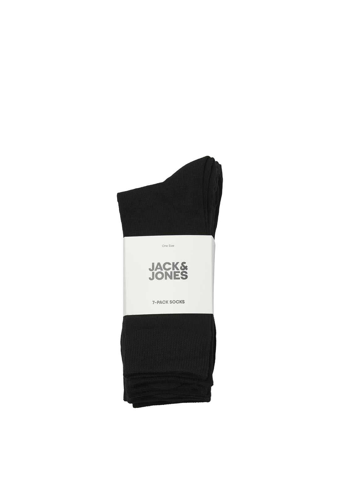 Jack & Jones 7 Pack Socks, Black