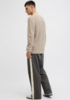 Jack & Jones Crew Neck Knit Jumper, Beige