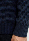 Jack & Jones Crew Neck Knit Jumper, Navy
