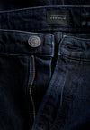 Jack & Jones Chris Relaxed Fit Jeans, Blue Black Denim