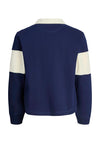 Jack & Jones Boy Rebro Long Sleeve Polo, Navy