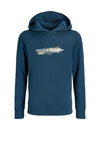 Jack & Jones Boy Condor Long Sleeve Hoodie, Blue