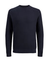 Jack & Jones Barkley Knit Crew Neck Sweater, Navy