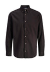 Jack & Jones Barkley Flannel Shirt, Dark Wine
