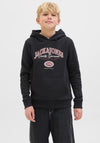 Jack & Jones Ri Long Sleeve Hoodie, Black
