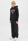 Jack & Jones Ri Long Sleeve Hoodie, Black