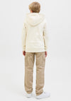 Jack & Jones Ri Long Sleeve Hoodie, Cream