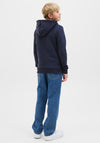 Jack & Jones Ri Long Sleeve Hoodie, Navy
