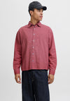Jack & Jones Fade Check Shirt, Pink