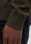Jack & Jones Emil Knit Half Zip Sweater, Dark Green