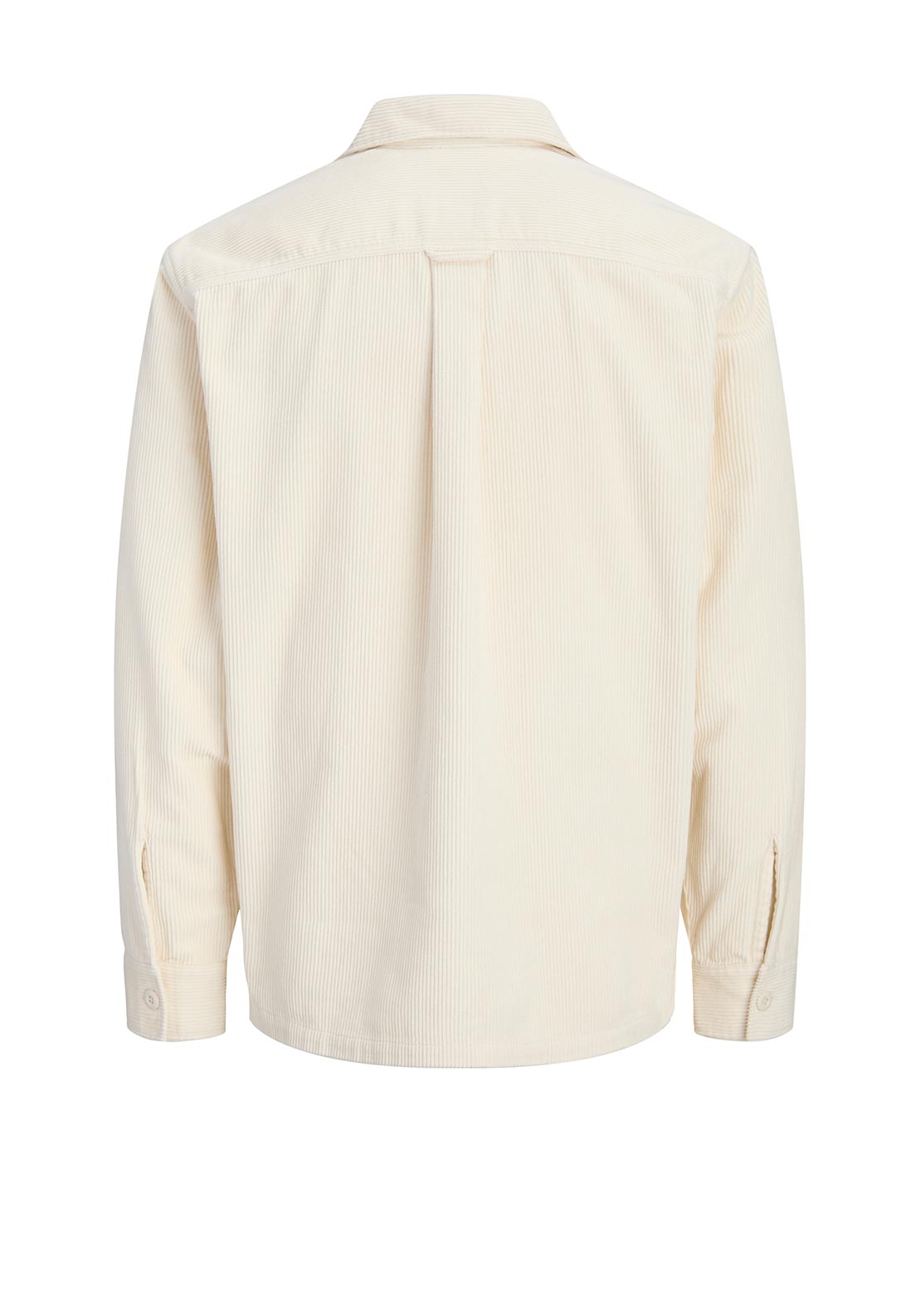 Jack & Jones Regent Corduroy Overshirt, Off White