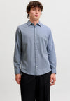 Jack & Jones Field Shirt, Denim Blue Melange