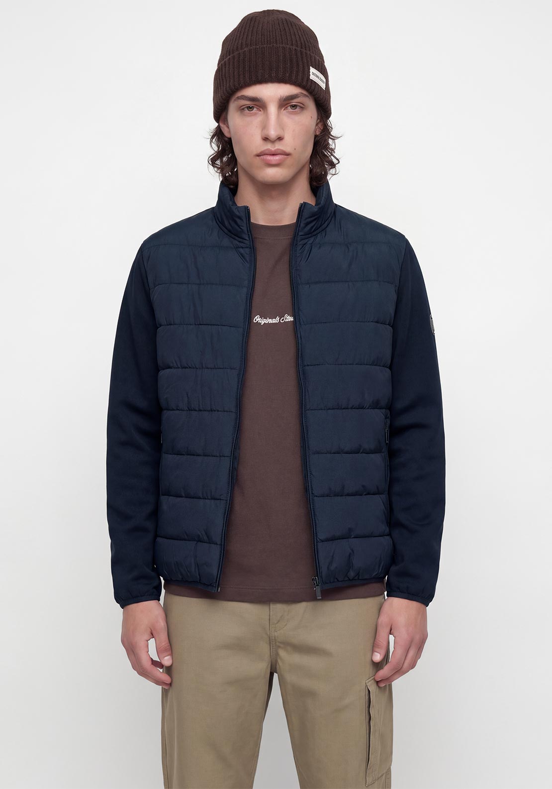 Jack & Jones Tate Hybrid Jacket, Navy