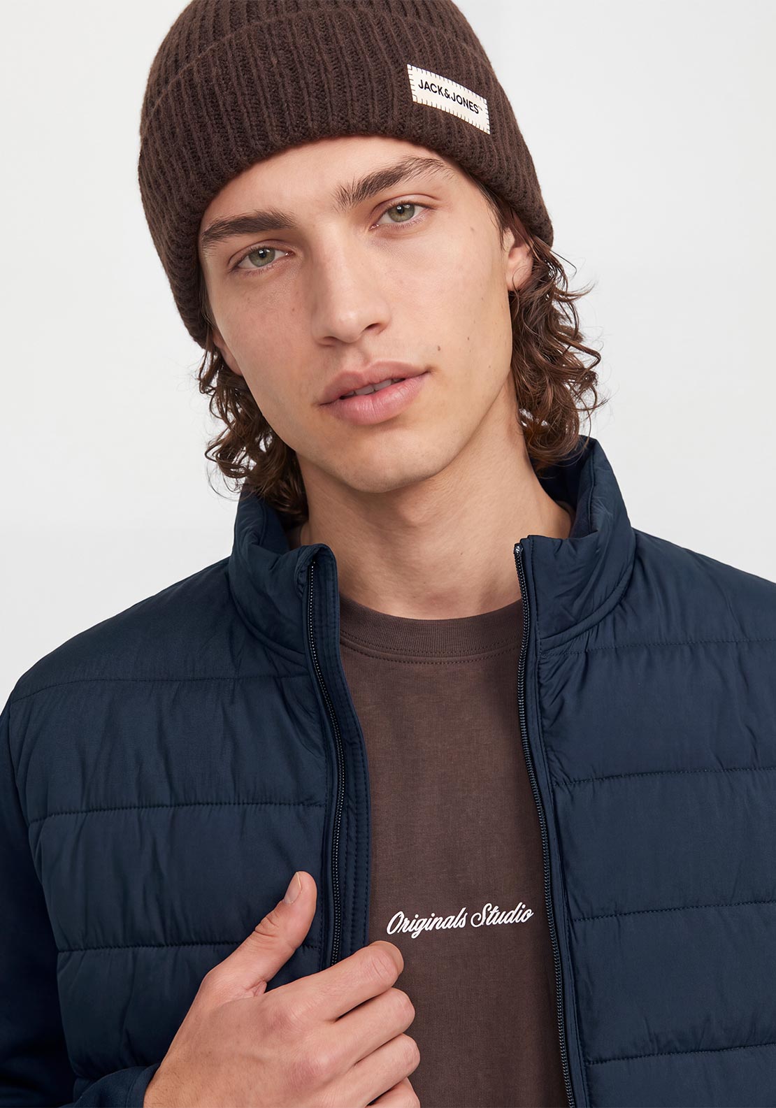 Jack & Jones Tate Hybrid Jacket, Navy